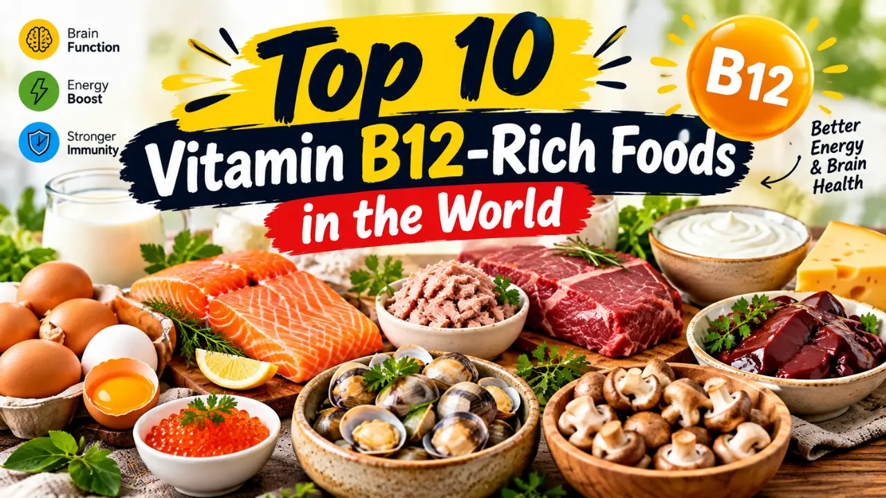 Top 10 Vitamin B12-Rich