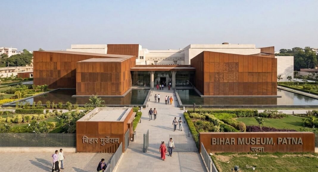 Bihar Museum entrance in Patna