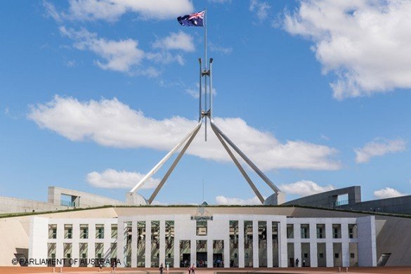 topstories-03-australia-parliament Australian Parliament House in Canberra amid rising Australia politician threats after the MP car attack