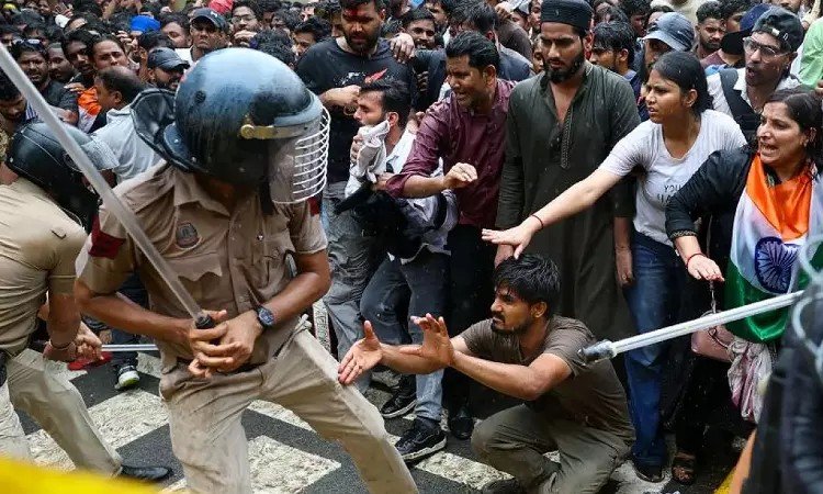 UN India protests probe news photo