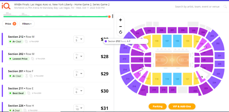 WNBA Finals ticket prices WNBA Finals ticket prices
