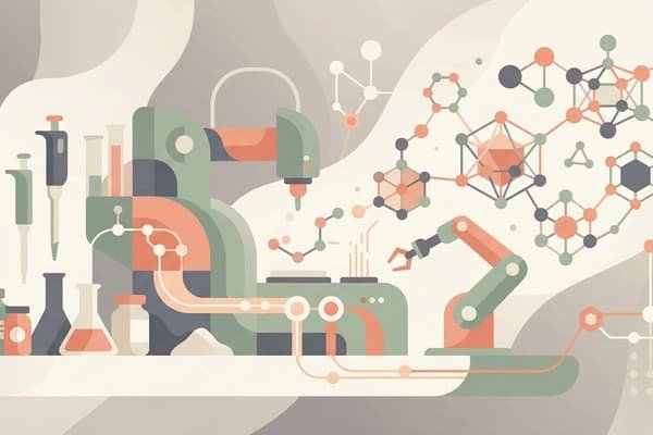 wp-10 Modern biotech laboratory with researchers representing the Iambic IPO and its AI-driven cancer drug discovery platform