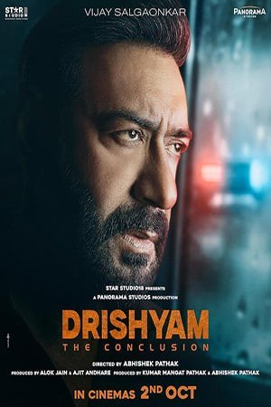 Drishyam The Conclusion Ajay Devgn movie poster