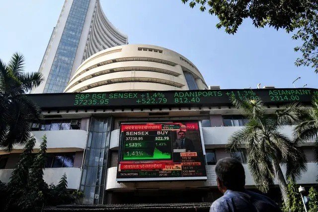Sensex BSE stock market Mumbai trading screen