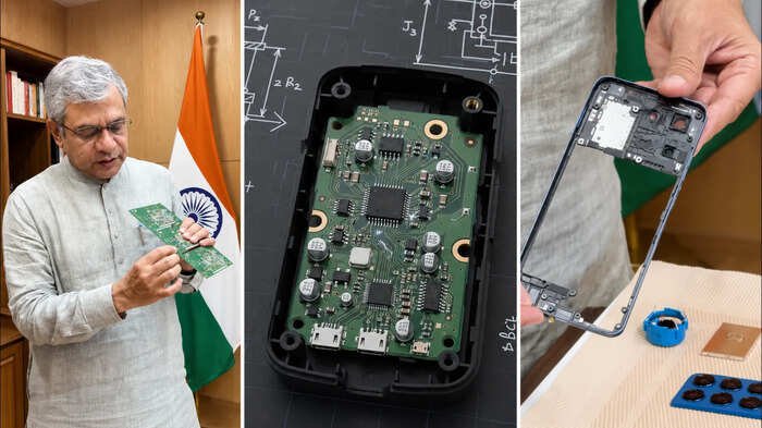 wp_14 Ashwini Vaishnaw smartphone announcement, made in India mobile phone manufacturing, smartphone factory assembly line India, semiconductor chip fabrication plant