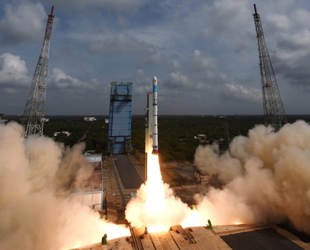 wp_14 rocket engine test, satellite Earth observation, Indian space startup, launch vehicle liftoff