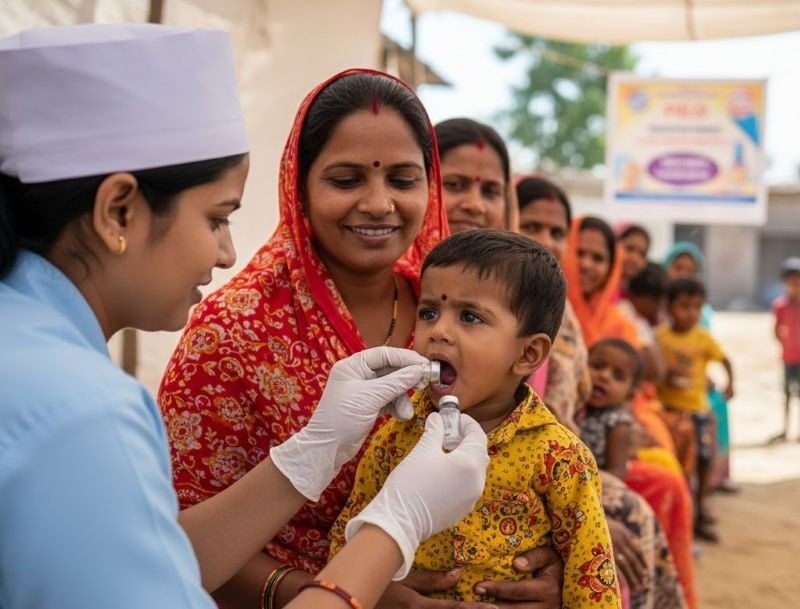 wp_16 polio vaccine drops India, children vaccination camp, Pulse Polio campaign, health worker immunisation
