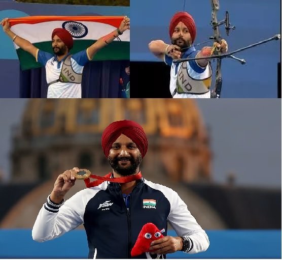 wp_21 Harvinder Singh archery, Asian Para Games, para archery, archery gold medal